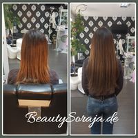 Haarverl&auml;ngerung, Hair Extension, Hair Extensions, Frankfurt, Beautysoraja, Anna Abdel Sanad