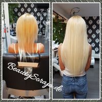 Haarverl&auml;ngerung, Hair Extension, Hair Extensions, Frankfurt, Beautysoraja, Anna Abdel Sanad