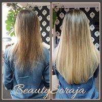 Haarverl&auml;ngerung, Hair Extension, Hair Extensions, Frankfurt, Beautysoraja, Anna Abdel Sanad