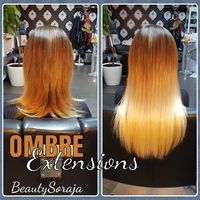 Haarverl&auml;ngerung, Hair Extension, Hair Extensions, Frankfurt, Beautysoraja, Anna Abdel Sanad